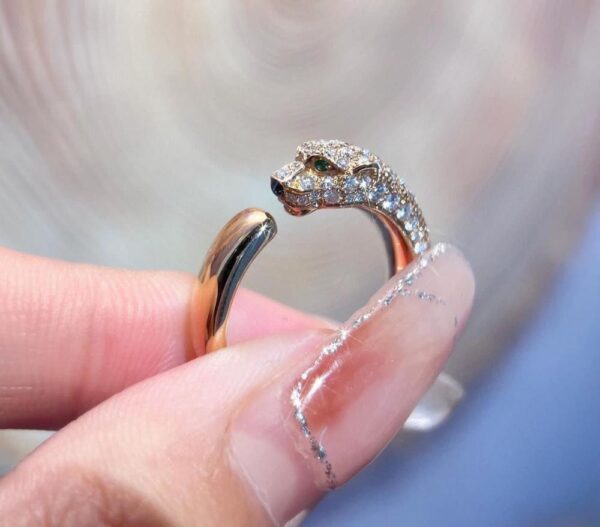 Lavish Puma Style Diamond Rings