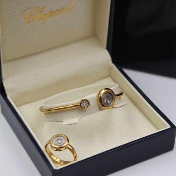 Exclusive Chopard Jewelry Set (Earring + Bracelets) - Image 3