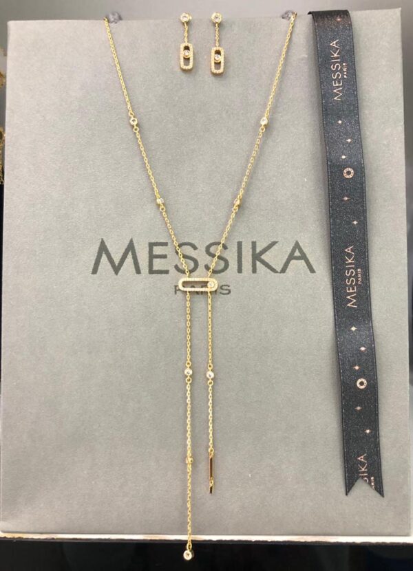 Ellite Messika Jewelry Set (Neckless + Earrings)