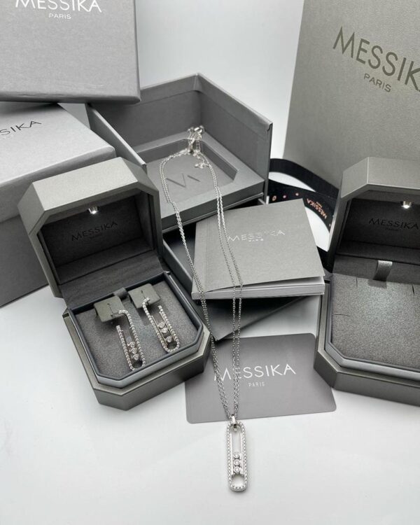 Ellite Messika Jewelry Set (Bracelet + Earrings)