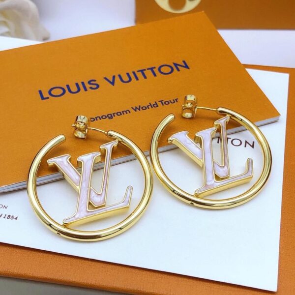 Lavish Louis Vuitton Earrings - Image 2