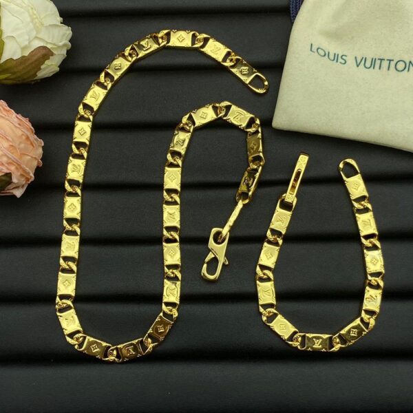 Lavish Louis Vuitton Jewelry Set