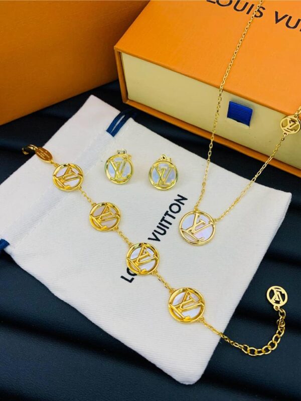 Lavish Louis Vuitton Jewelry Set