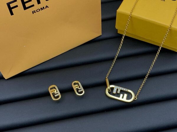 Luxurious Fendi Jewelry Set